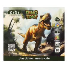 Пластилін DINO 10 кольорів, 160г, KIDS Line