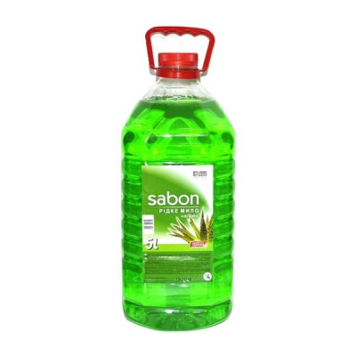 Мыло жидкое 5л Sabon Алое 4шт/уп