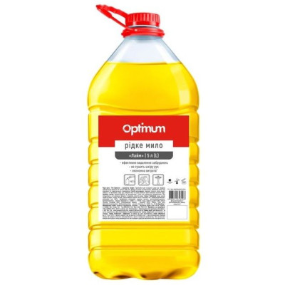 Мило рідке 5л PRO OPTIMUM ЛАЙМ 4шт/уп 25480400 - 18291 PRO