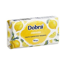 Мыло 70г Dobra Лимон 