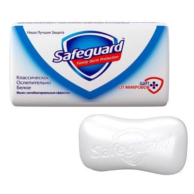 Мило 90г Safeguard 24шт/уп 27396