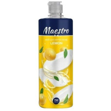 Засіб для миття посуду Maestro 750мл Лимон 8шт/уп
