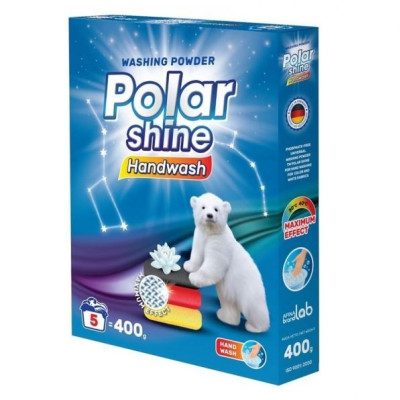Порошок для ручного прання 400г Polar Shine 10шт/уп - 26236 FRISK