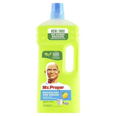 Миючий засіб для прибирання Mr. Proper Лимон 1,5л рідкий 9шт/уп - 11920 PRO