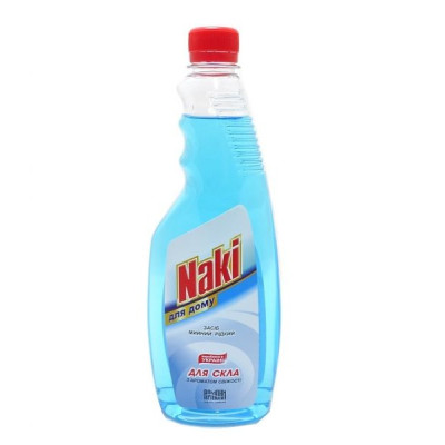 Моющее средство для окон NAKI Gloss запаска 500мл 24шт/уп - 14002 PRO