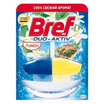 Освіжувач для унітазу Bref Дуо-Актив 50 мл з кошиком - 26749 Bref