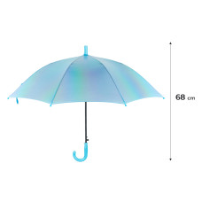 Дитячий зонт Kite 2001-4 блакитний голографік