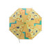 Зонт-трость детский трость полуавтомат Economix DINO, желтый