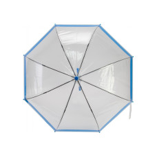 Зонт-трость детский трость полуавтомат Economix LITTLE BOY, прозрачный голубой