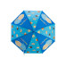 Зонт-трость детский трость полуавтомат Economix HEDGEHOG, голубой - E98427 Economix