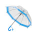 Зонт-трость детский трость полуавтомат Economix LITTLE BOY, прозрачный голубой - E98431 Economix