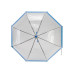 Зонт-трость детский трость полуавтомат Economix LITTLE BOY, прозрачный голубой - E98431 Economix
