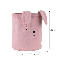 Кошик для зберігання 3100 Lovely Rabbit 30х35 см, плюшевий