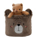 Кошик для зберігання 3100 Sweet Bear 20х16 см, плюшевий K24-3100S-3