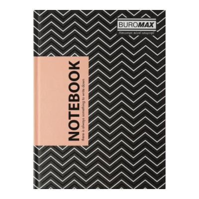 Записна книжка INSOLITO, А5, 96 арк., клітинка, тверда картонна обкладинка, персикова BM.24511102-46