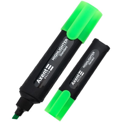 Маркер Highlighter Standard D2505, 1-5 мм клиноп. зеленый