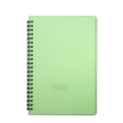 Тетрадь для записей BRIGHT, L2U, А5, 60 л., клетка, салатовая, пласт.обложка BM.24554155-15