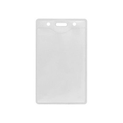 Бейдж вертикальный, 76х105 мм, PVC O45608