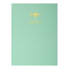 Книга канцелярська FAVOURITE, PASTEL, А4, 96 арк., клітинка, офсет, тверда ламінована обкладинка, м'ятна