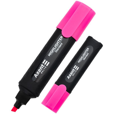 Маркер Highlighter Standard D2505, 1-5 мм клиноп. розовый