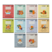 Set of student school notebooks, 10 pieces, 8 subjects, CUTE CAT, 36 sheets, KIDS LINE
