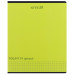 Тетрадь 24 л., кл., софт тач + УФ лак, Kite One color