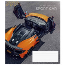 Тетрадь 12 л # в клетку Школярик 2924 К Sport car *