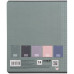 Тетрадь 18 л., кл., софт тач + УФ лак, Kite One color