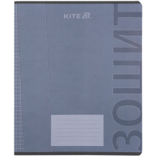 Тетрадь 18 л., кл., софт тач + УФ лак, Kite One color