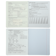 Зошит учнівський загальний GRADIENT, 48арк., клітка, алгебра, структ. лак + вибір. УФ лак, KIDS LINE