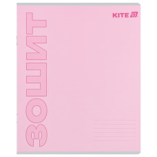 Тетрадь 18 л., лин., софт-тач + УФ лак, Kite One color