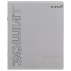 Тетрадь 18 л., лин., софт-тач + УФ лак, Kite One color
