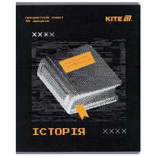 Предметний зошит 48 аркушів, клітинка, гібридний лак+УФ, Techno