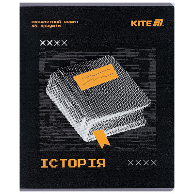 Предметний зошит 48 аркушів, клітинка, гібридний лак+УФ, Techno