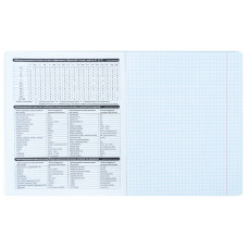 Предметний зошит 48 аркушів, клітинка, софт тач+УФ, HK, хімія