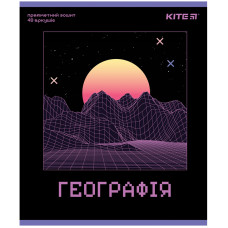 Тетрадь предметная  48 л., кл., УФ лак, Neo, география