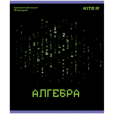 Тетрадь предметн. 48 л., кл., УФ лак, Neo, алгебра K24-240-16