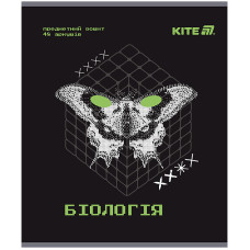 Предметний зошит 48 аркушів, клітинка, гібридний лак+УФ, Tehn