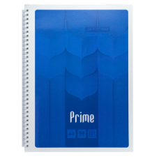 Зошит на пружині PRIME А4, 96л., клітка, в картонній обкладинці, синій
