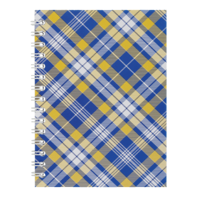 Зошит для нотаток SHOTLANDKA, А6, 48 арк., клітинка, картонна обкладинка, синій
