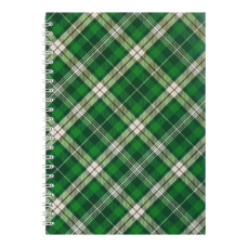 Зошит для нотаток SHOTLANDKA, А5, 48 арк., клітинка, картонна обкладинка, зелений