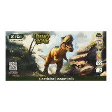 Пластилін DINO 12 кольорів, 192г, KIDS Line
