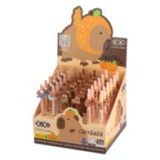 Ручка кулькова автоматична, Capybara Toy, 0,7 мм, синя