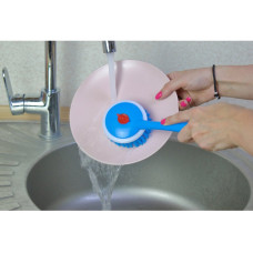 Щетка для мытья посуды, Economix Cleaning, синяя