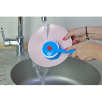 Щетка для мытья посуды, Economix Cleaning, синяя E72721