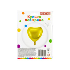 Куля повітряна фольгована фігурна, розмір 38*40 см