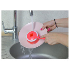 Щітка для миття посуду, Economix Cleaning, рожева