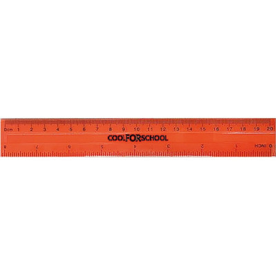 Лінійка пластикова "Neon", 20 см - CF81338 COOLFORSCHOOL