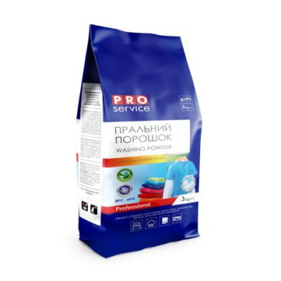 Порошок пральний авт. COLOR professional, 3 кг (6 шт/ящик)  PRO SERVICE
