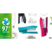 Степлер GREENLOGIC, пластиковый, 25л., (скобы №24/6, 26/6), черный MP.353411
